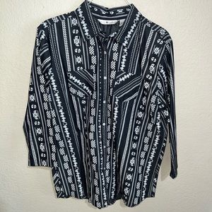 WESTERN button up layering piece🌵